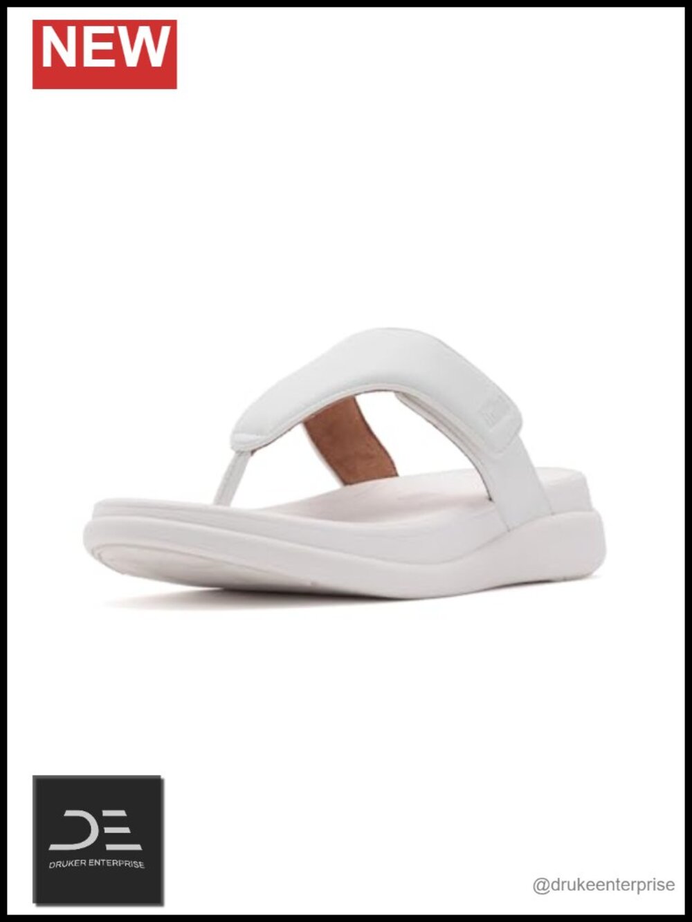 Adjustable Flatform Toe-Post Sandals Slip-Resistant True to Size